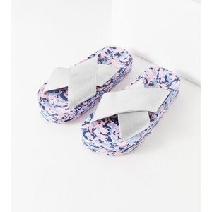 NWT - Confetti Platform Slides